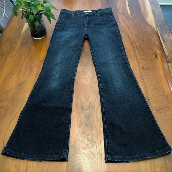 Abercrombie&Fitch Y2K Boot Cut Fit Flared Medium to High Rise Funky Denim Jeans - Picture 6 of 16